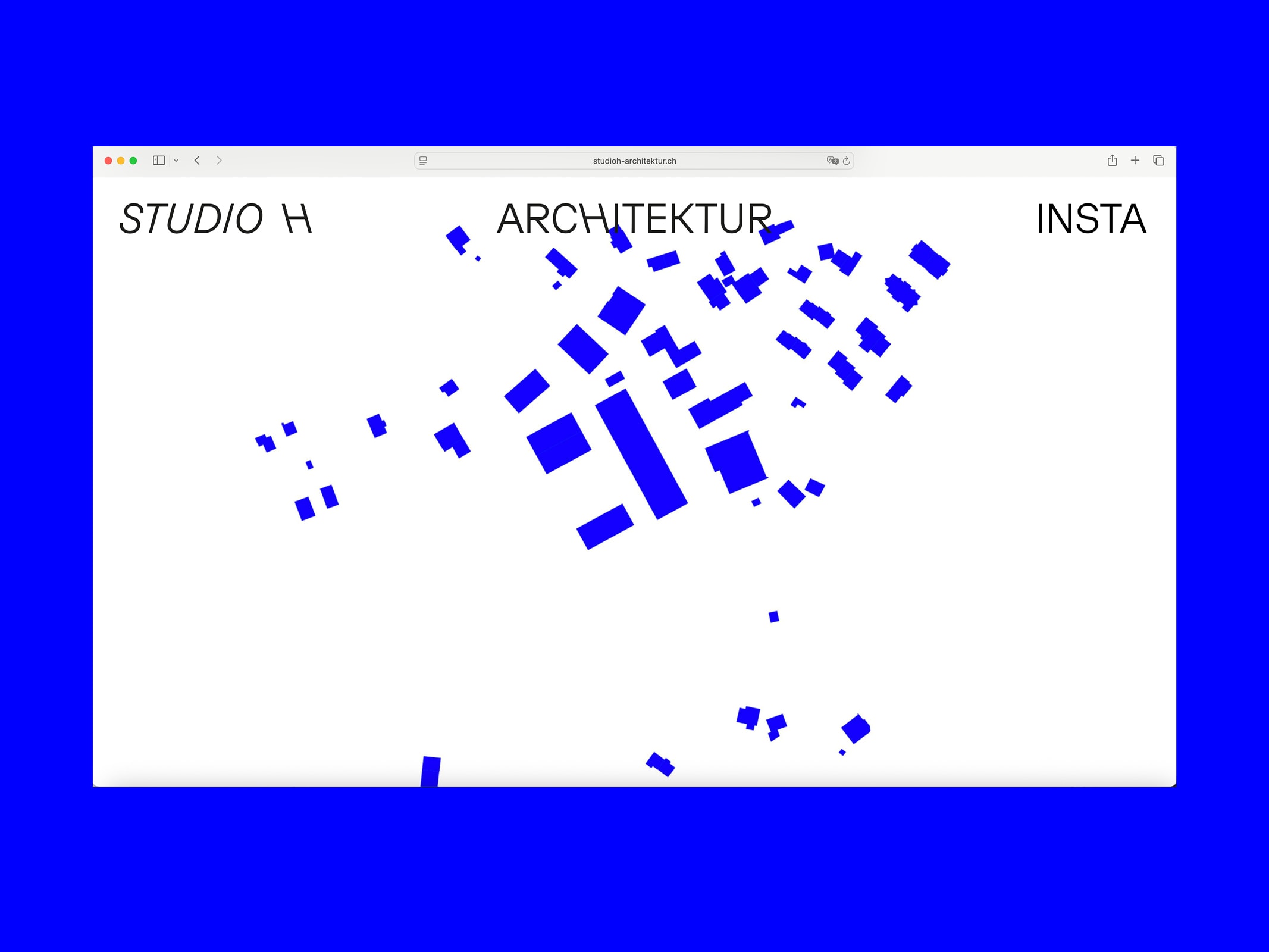 Studio H Webseite
